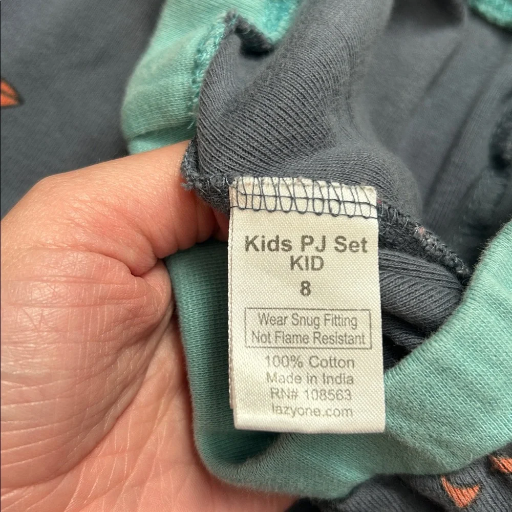 Lazy One Stud Puffin PJ Set, 8